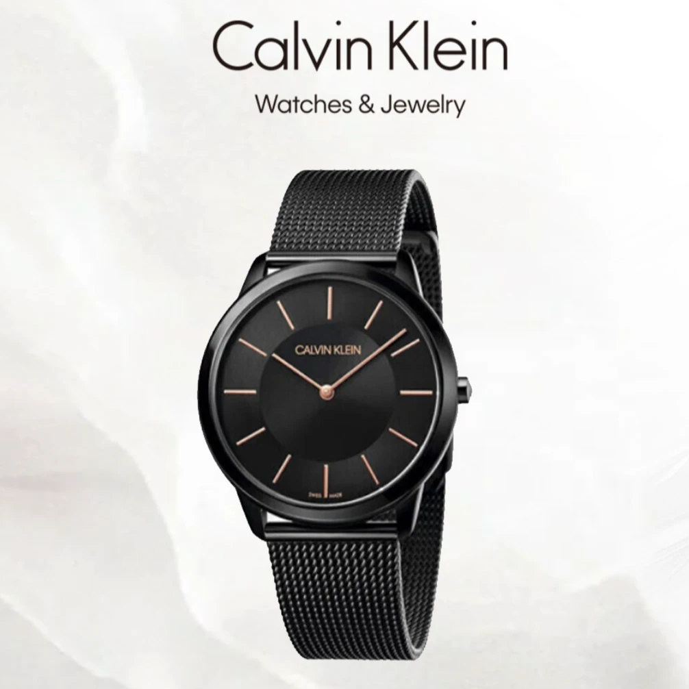 全新未使用 Calvin Klein/凯文克莱 男士腕表K3M21421/公价2250