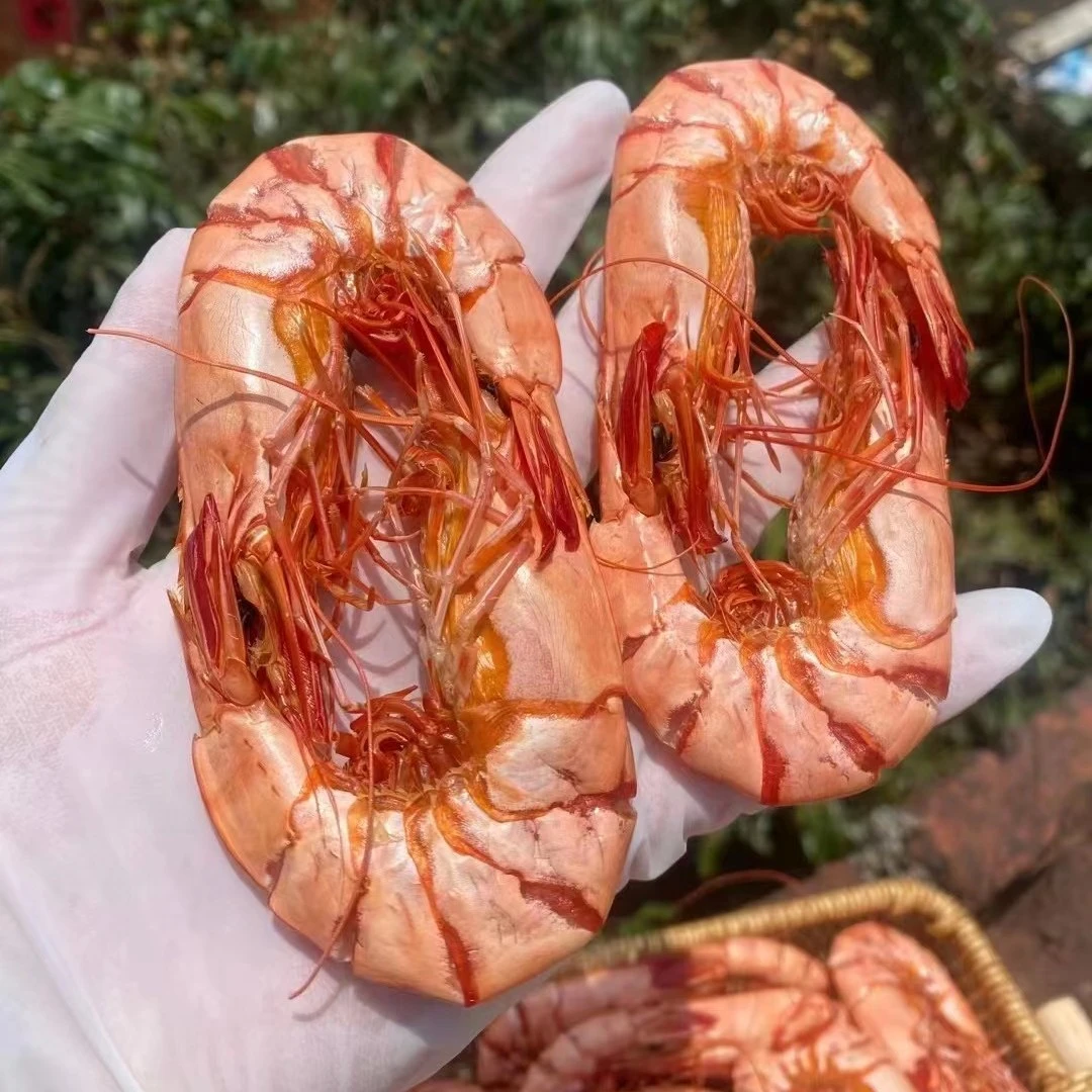 湛江虾干约30对斑节虾干九节虾干海味干货送礼佳品