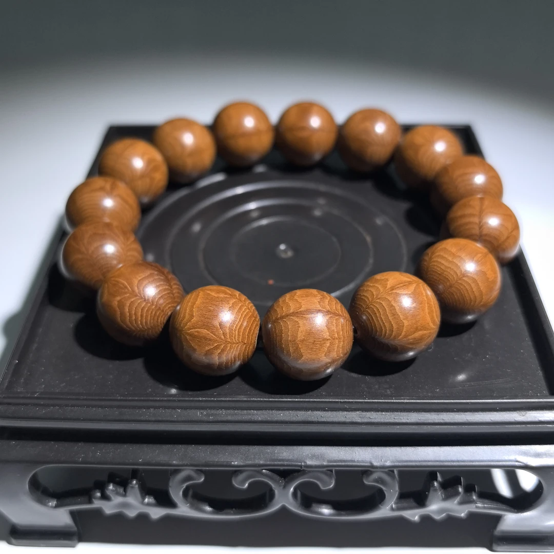 【九韵木语】五台山六道木1.5单圈精工手串 降龙木 LDM09112