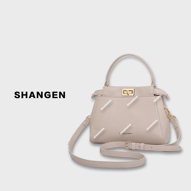 【母亲节礼物】GQ-2691-米白-RAIN.CUN轻奢小众女士包23.5*11*18.5