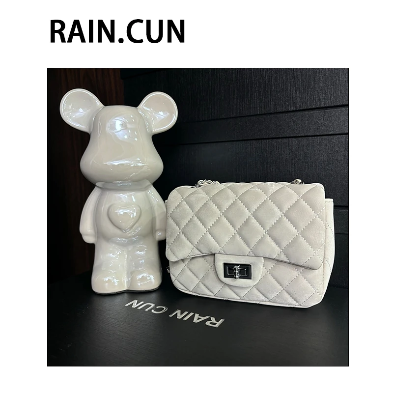 【母亲节礼物】GQ-2744小-米白轻奢小众设计感时尚百搭ins女士包包