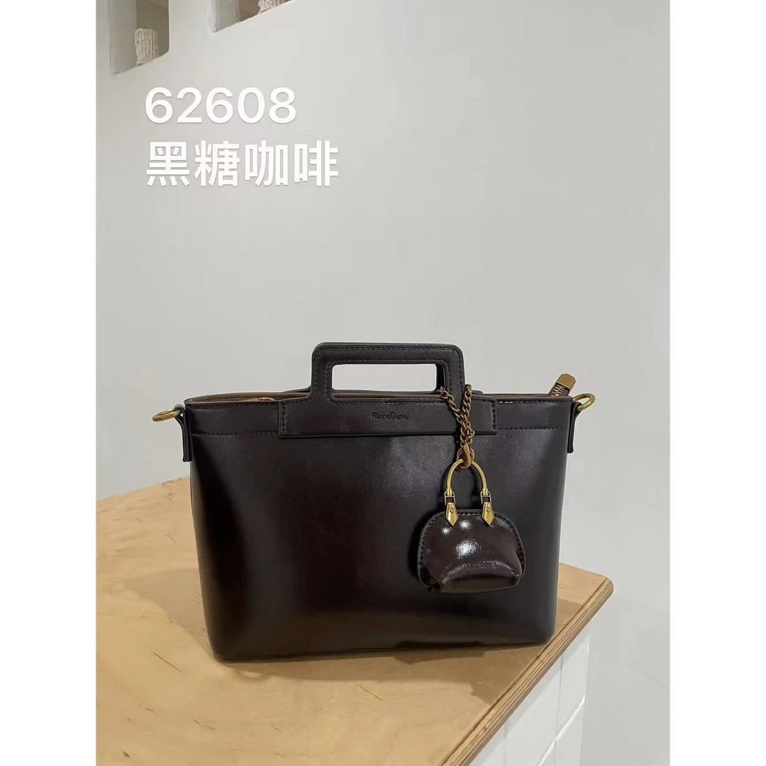 【母亲节礼物】SK-62608-黑糖咖啡RAIN.CUN轻奢小众时尚女士包