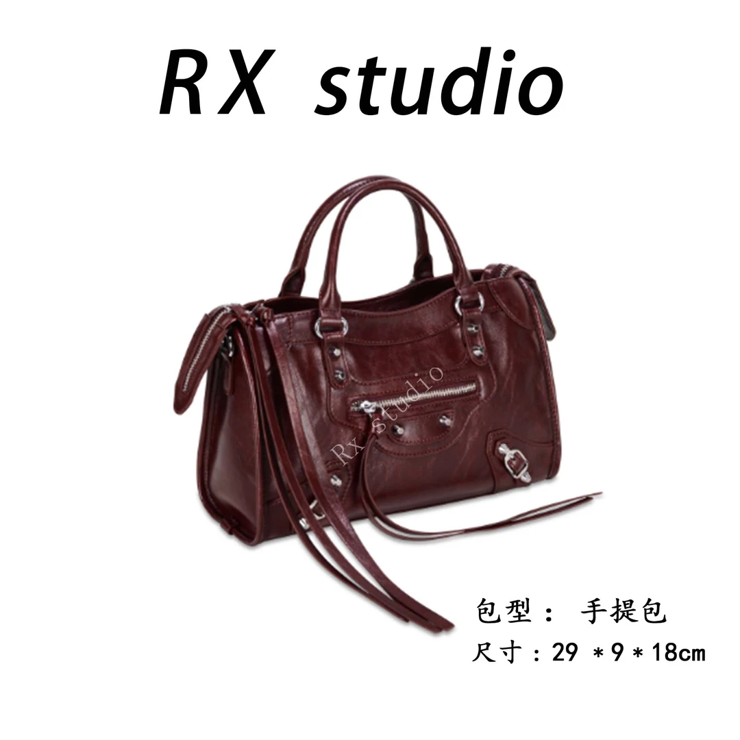 【母亲节礼物】GQ-2920-安可拉红RAIN.CUN轻奢小众时尚女士包