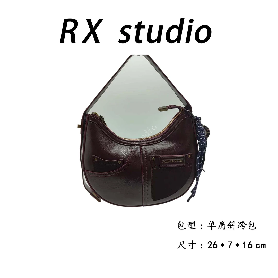 【瑞熙甄选】SD-3989-香妃野玫瑰休闲百搭小众简约单肩气质女包