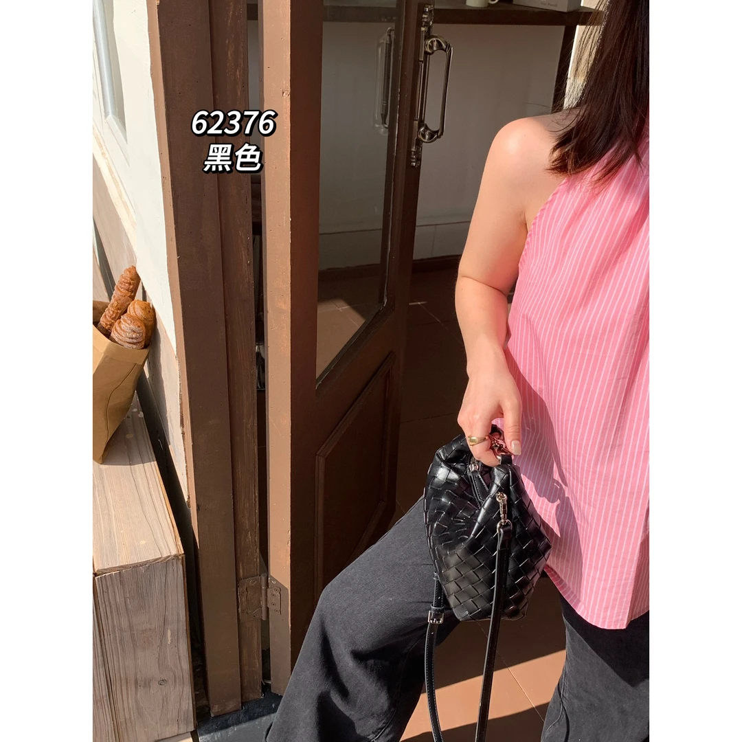 【母亲节礼物】SK-62376-黑色-RAIN.CUN轻奢小众时尚女士包