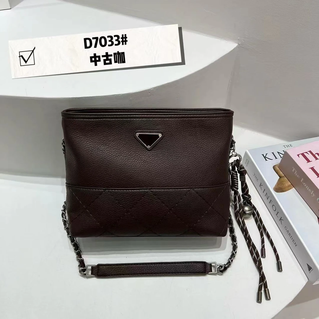 【母亲节礼物】ZT-D7033-中古咖RAIN.CUN轻奢小众时尚女士包