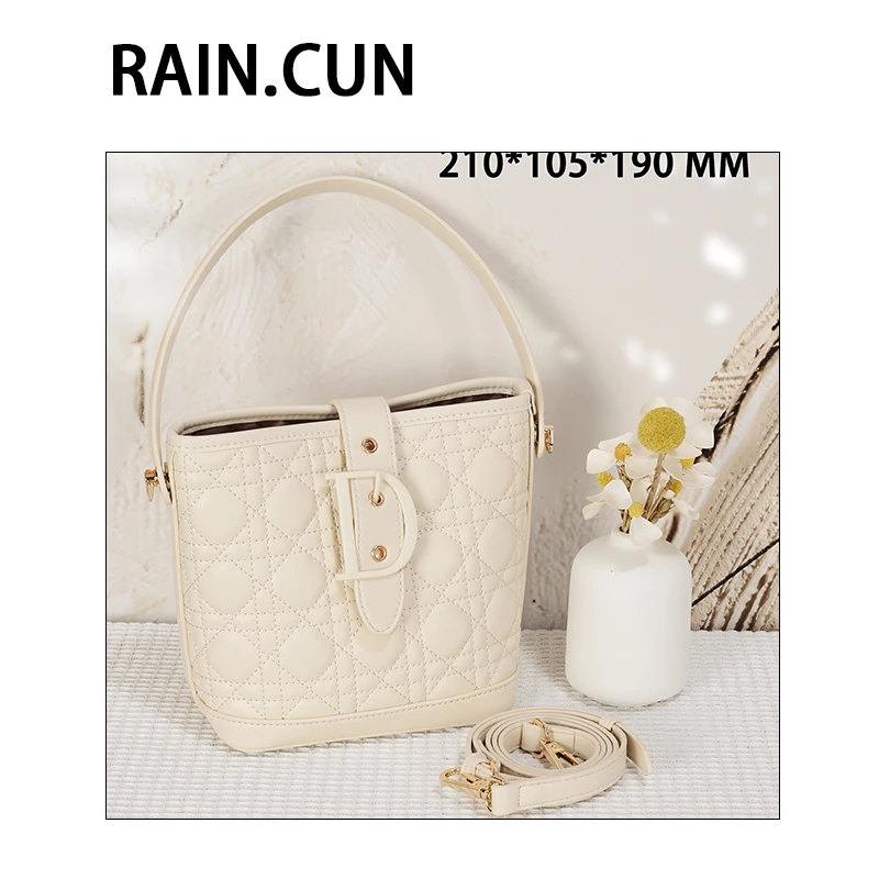 【母亲节礼物】GQ-22164-米白-轻奢小众设计感时尚百搭女士包包