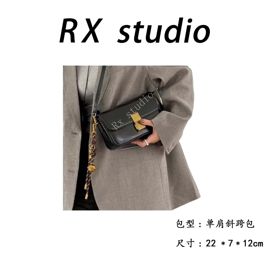 【母亲节礼物】SK-82686-黑色RAIN.CUN轻奢小众时尚女士包