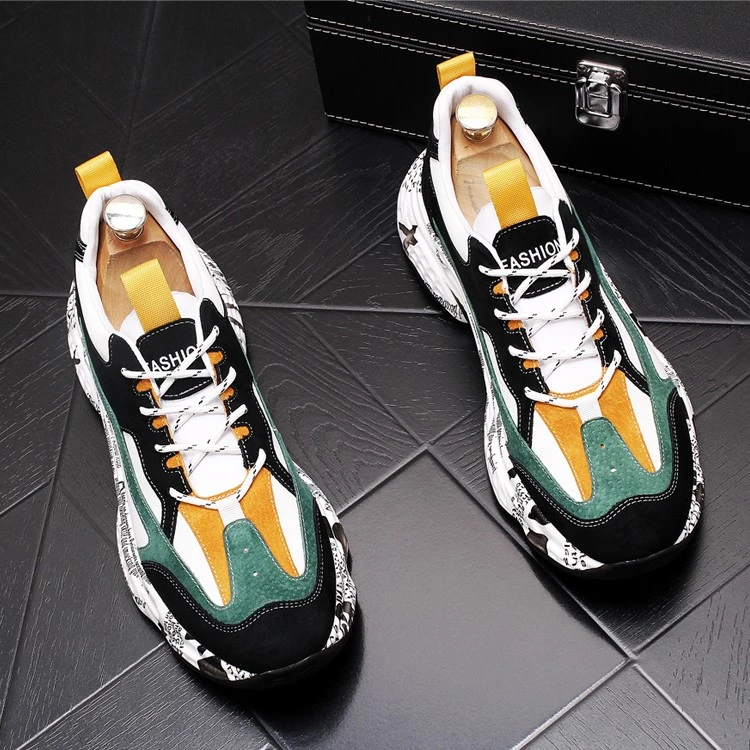 男士老爹鞋ins超火的鞋子2024年新款运动休闲潮鞋男韩版潮流百搭