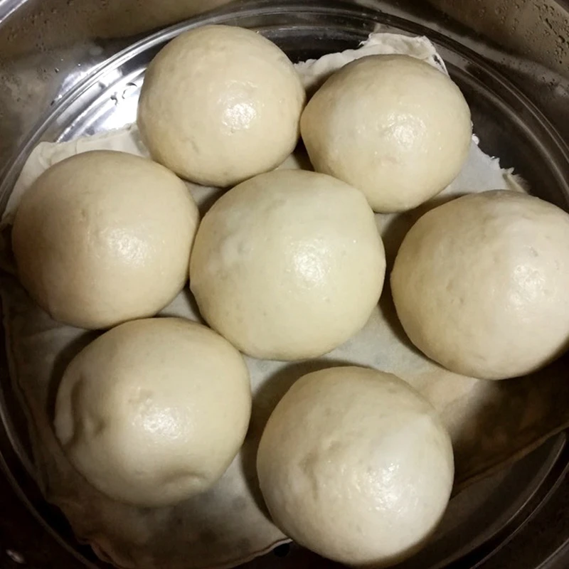 纯小麦面粉｜蒸馒头时，厨房都是麦香味