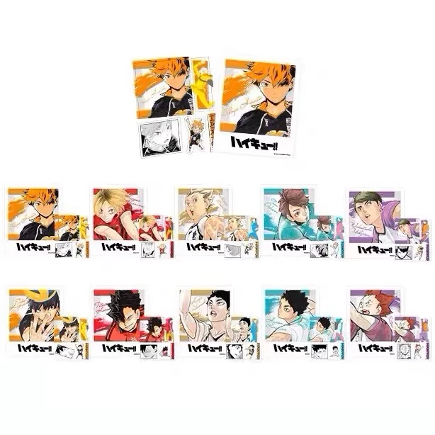 【咩咕拆卡】排球少年JS  原画一弹拍立得+贴纸套装 盲盒 代拆