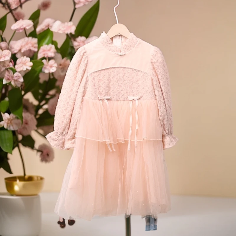 A2-931宝女童春秋连衣裙(M2130503)