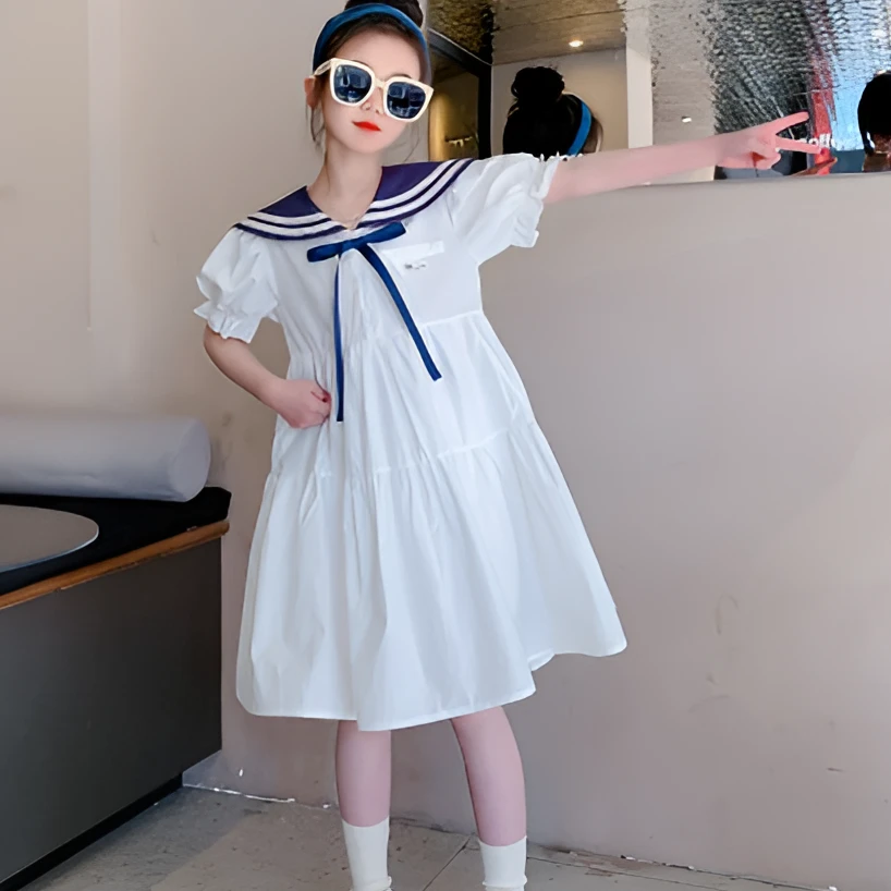 A6-1223唯夏季儿童连衣裙（QZ0371）