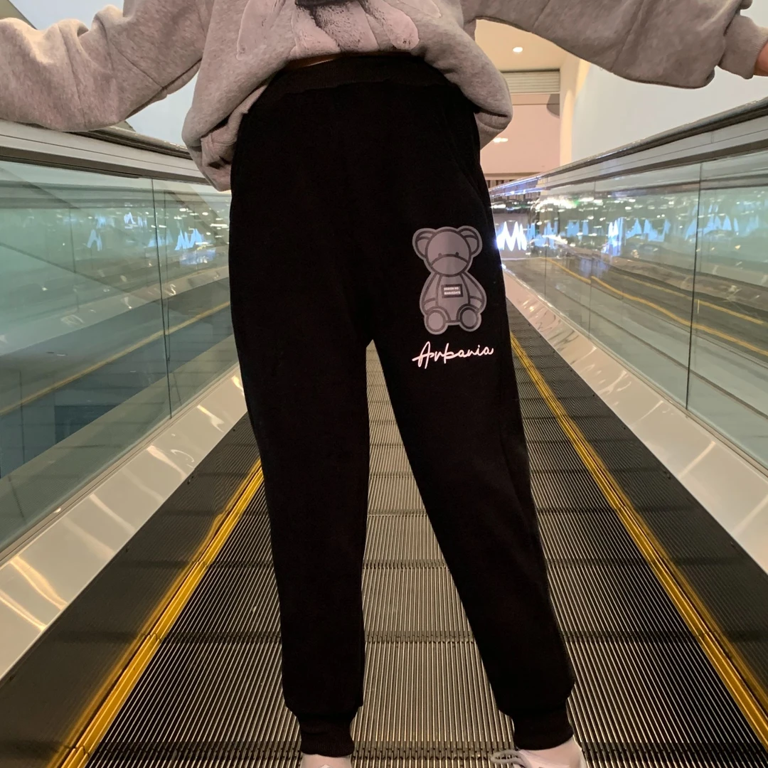 A4-511唯儿童秋冬加绒休闲运动裤(KZ0252)