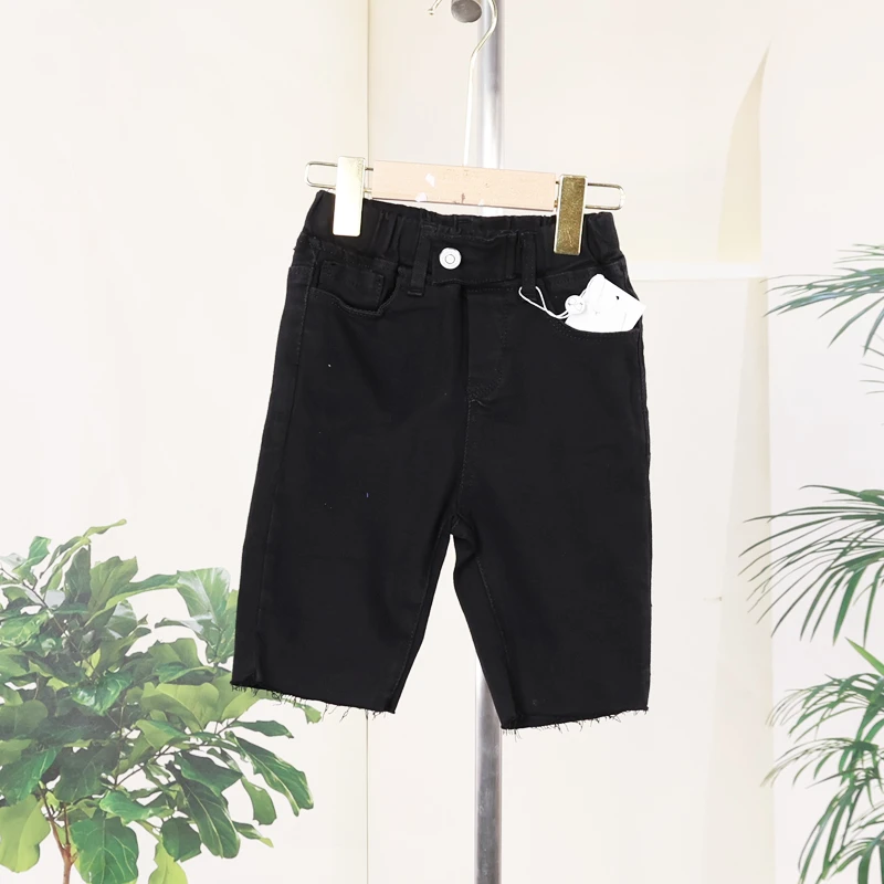 A2-623女童夏季休闲牛仔马裤(HB202136)