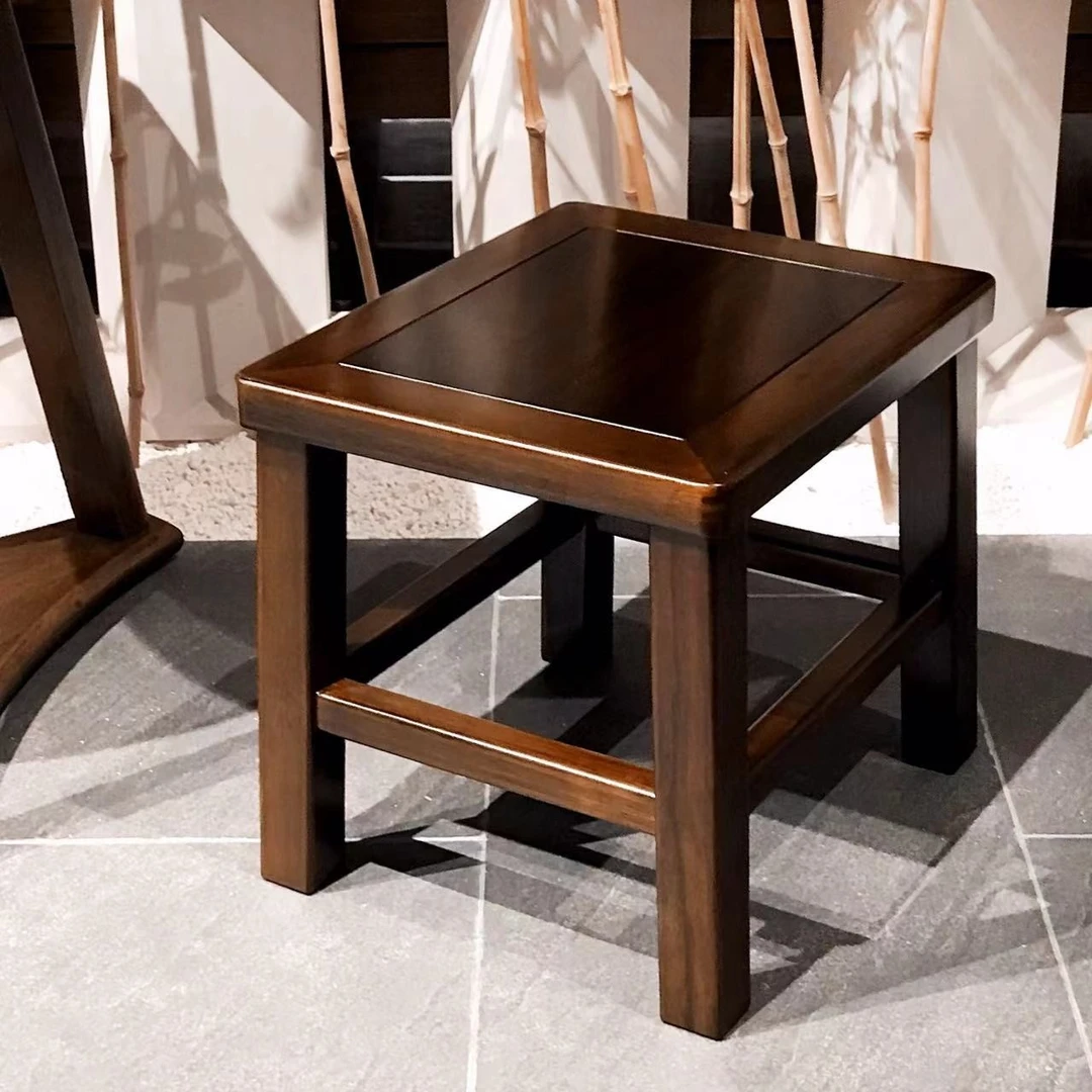 [H木新中式] 酸枝木实用小方凳 家用凳 小凳子 换鞋凳33*28*30