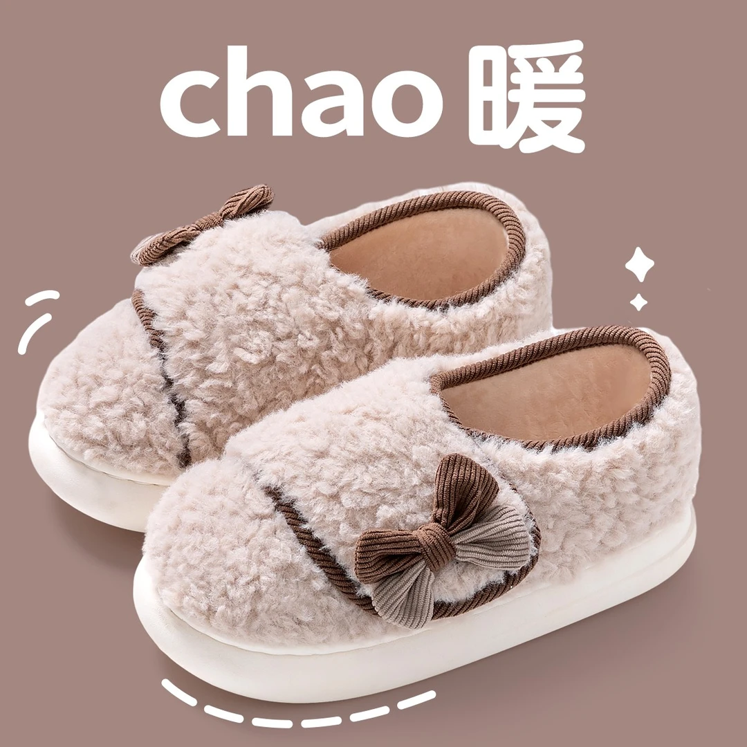 洁丽雅孕妈妈防滑保暖加厚柔软月子鞋2025新款居家秋冬季棉拖鞋女