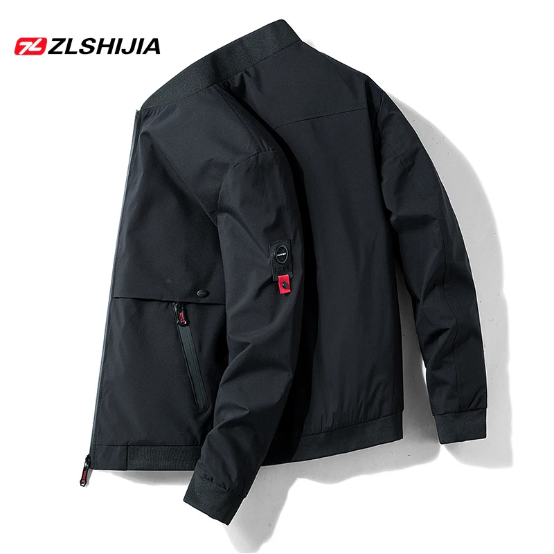 Z·L·SHIJIA/战狼世家春秋男士夹克外套男时尚商务男装棒球领潮