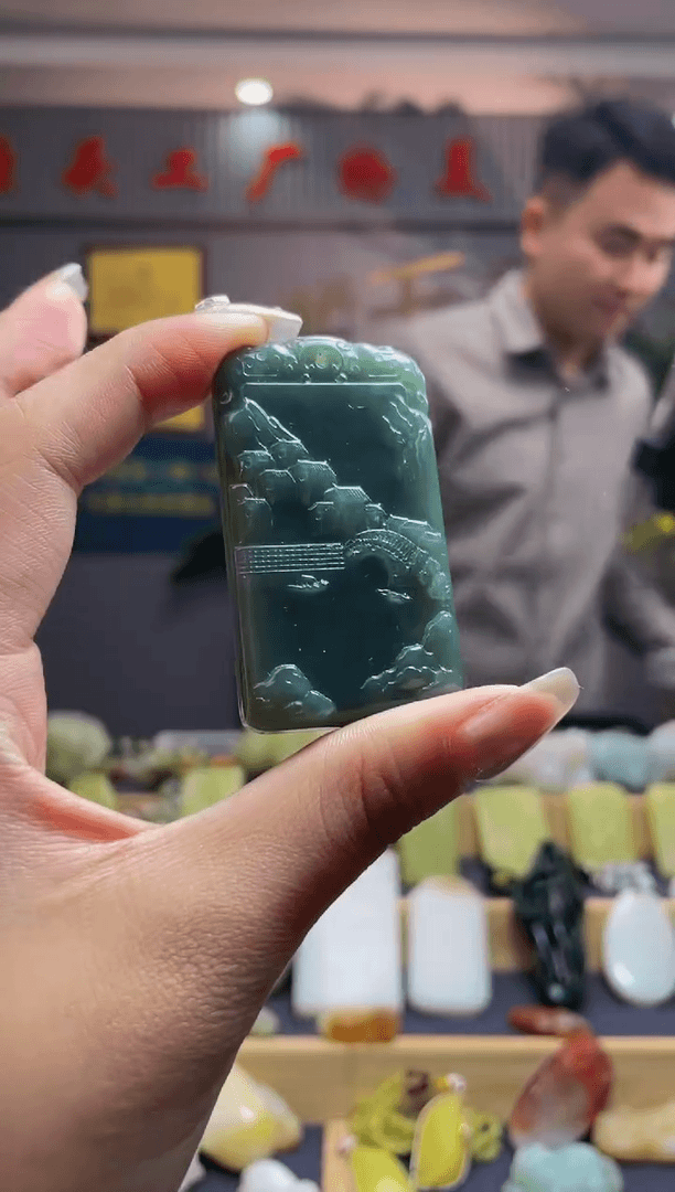 【闪购商品】和田玉挂件未镶嵌和田玉未镶嵌挂件拍一发一