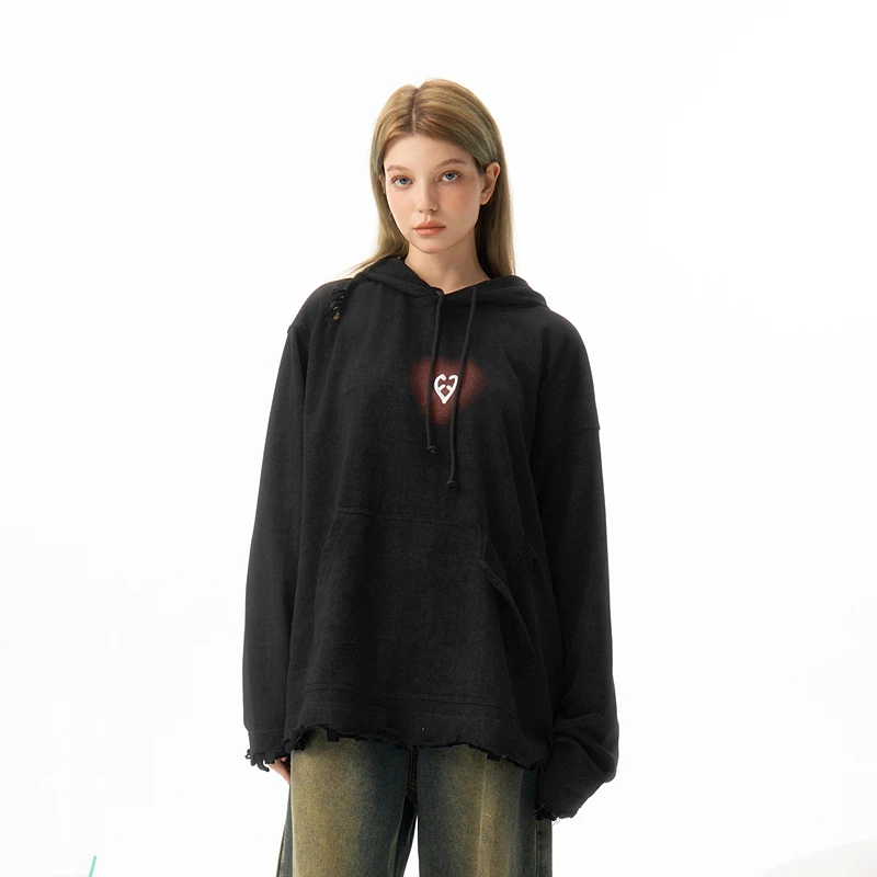 {宋松专属}【INXX】APYD潮牌新品废土风卫衣秋冬季连帽衫APE4101339