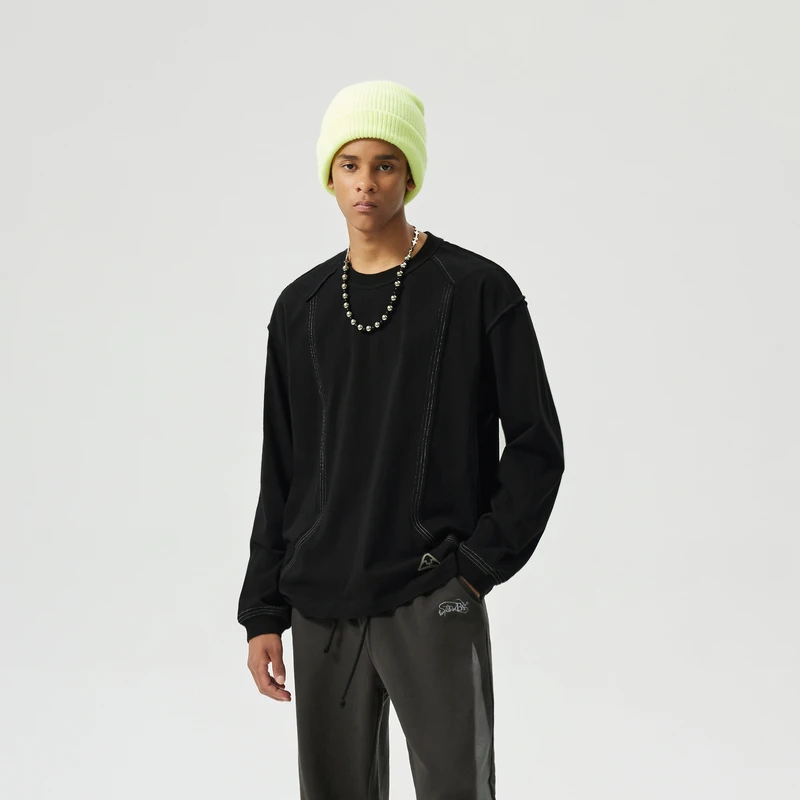 【圈圈大爷专属】【INXX】Standby 印花长袖T恤情侣上衣XMD3010910