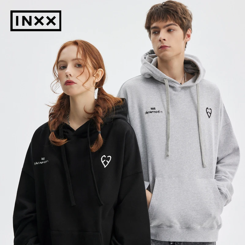 【圈圈大爷专属】【INXX】APYD宽松休闲套头连帽卫衣APE1100579