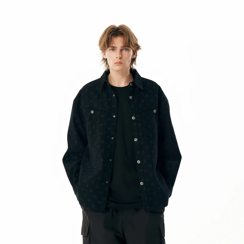 【圈圈大爷专属】【INXX】APYD时尚潮牌爱心衬衣男女款衬衫APE4041324