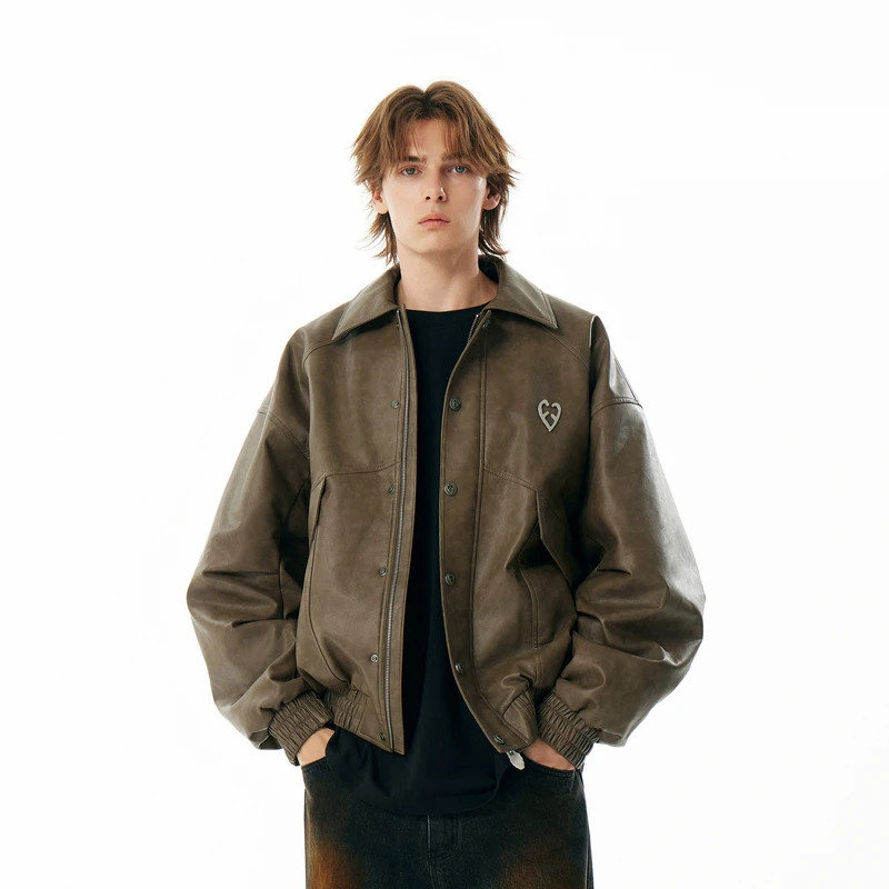 【圈圈大爷专属】【INXX】APYD雅丹风大口袋皮衣外套棉服APE4161327