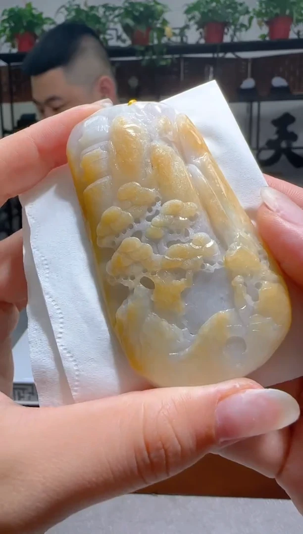 【闪购商品】翡翠颈饰未镶嵌天然翡翠A货吊坠