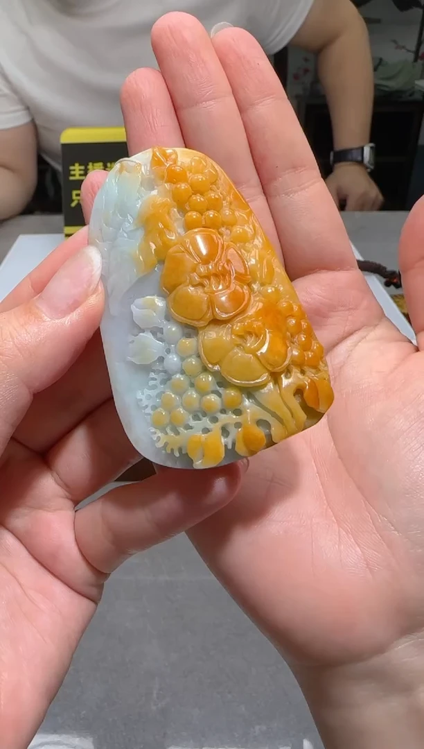 【闪购商品】翡翠颈饰未镶嵌天然翡翠A货吊坠