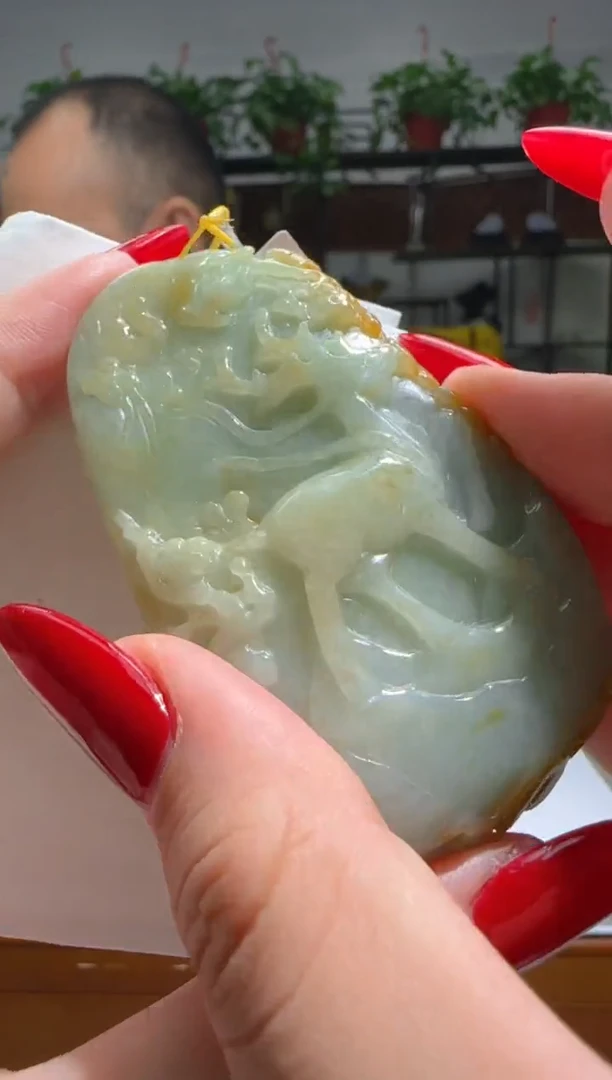 【闪购商品】翡翠颈饰未镶嵌天然翡翠A货吊坠