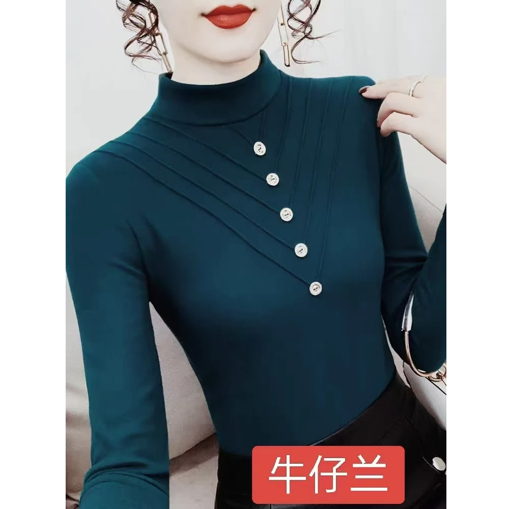 2024新款四折五扣加绒加厚保暖衫