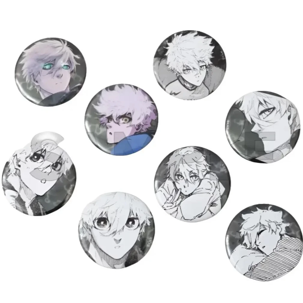 【蓝色监狱】蓝锁 nagi 原画展个人池二弹吧唧徽章