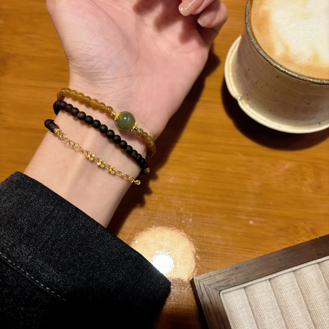 降真香和田多圈手串