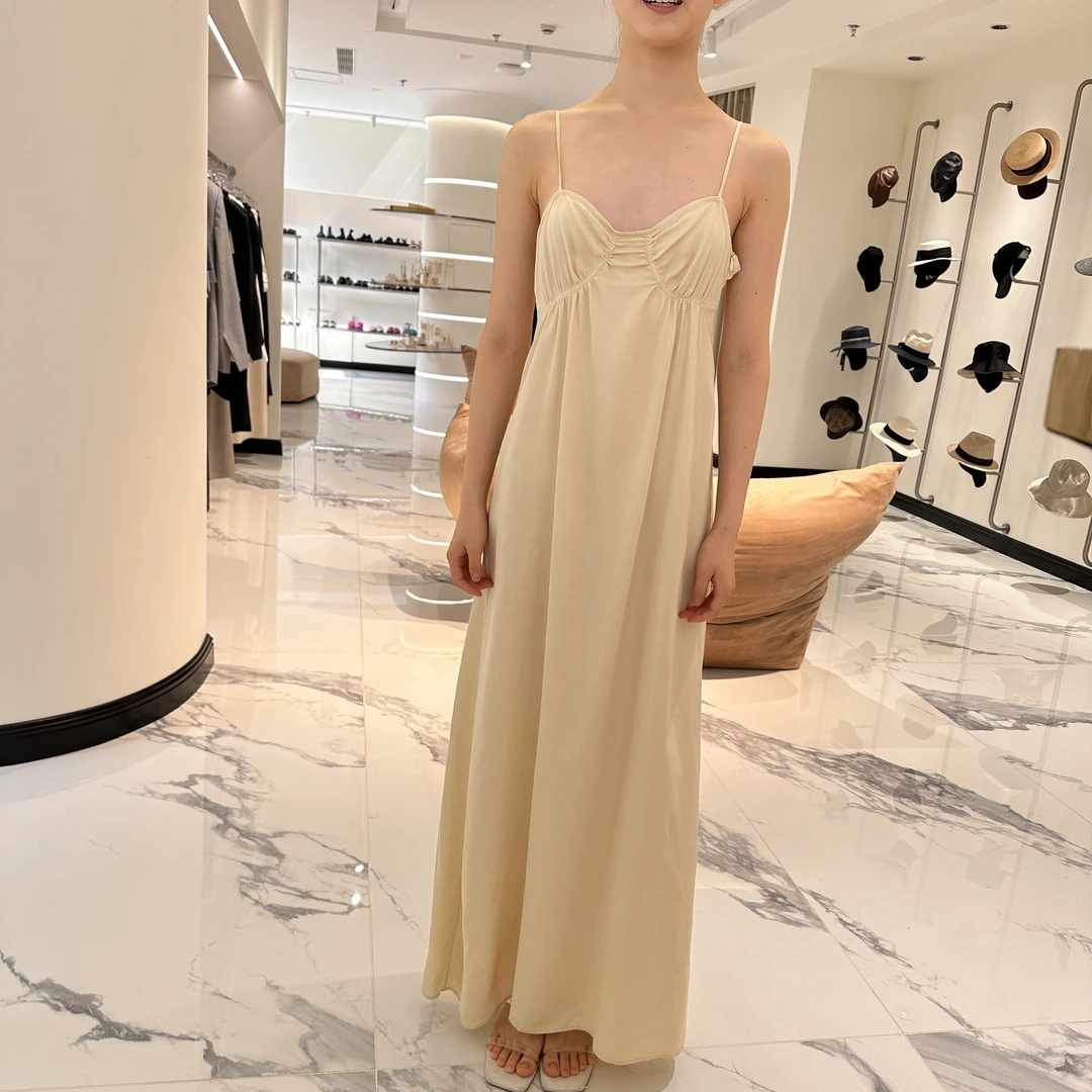 RH058SS23吊带贝壳裙