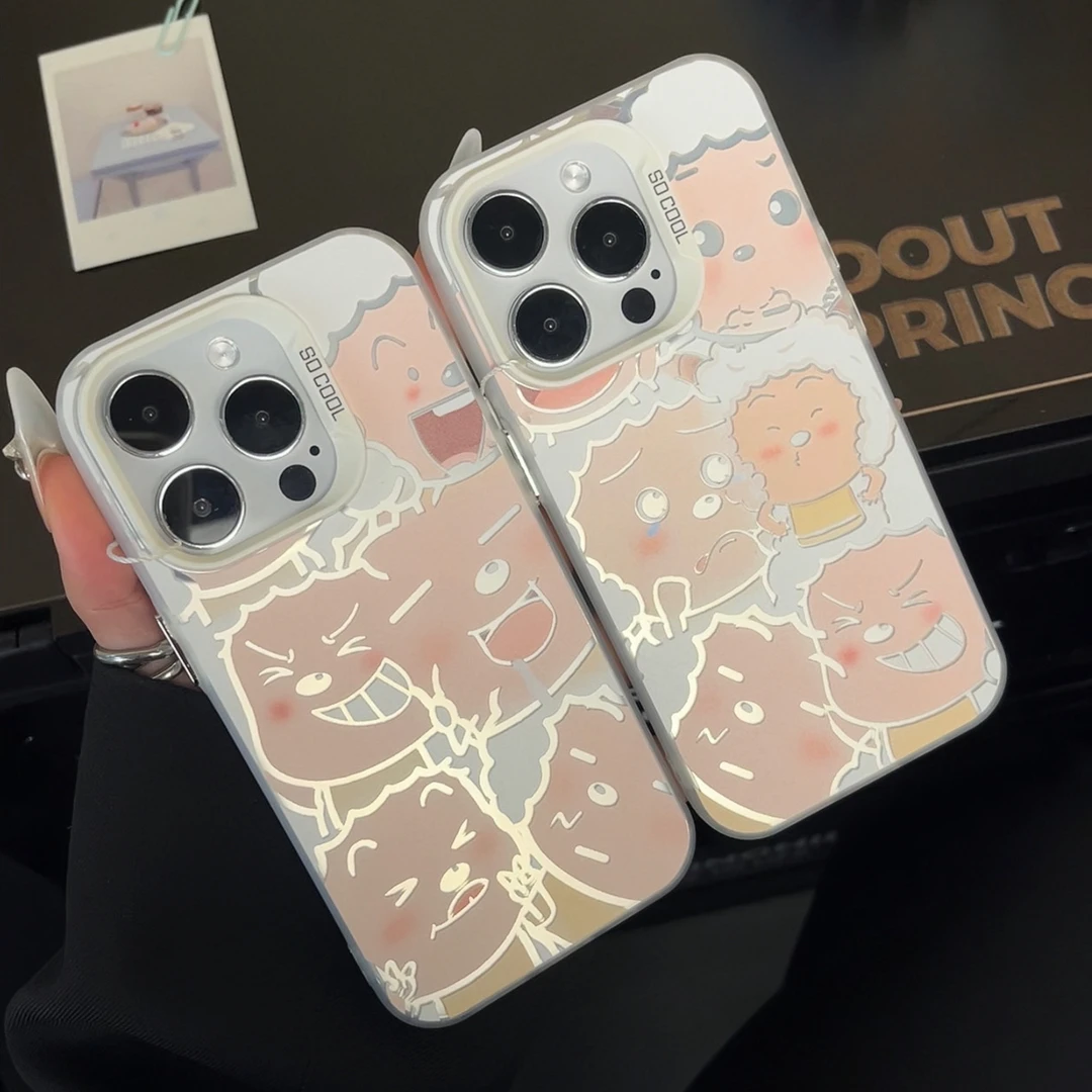 夕与空哭包懒羊羊元气壳适用iPhone手机壳苹果vivo华为小米oppo软