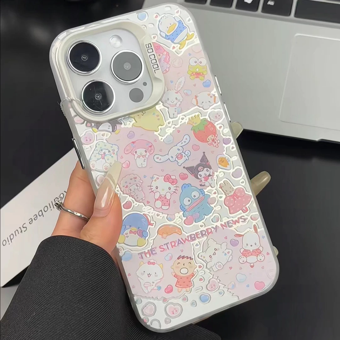 夕与空动漫伙伴集合元气壳适用iPhone13手机壳苹果华为小米oppo软