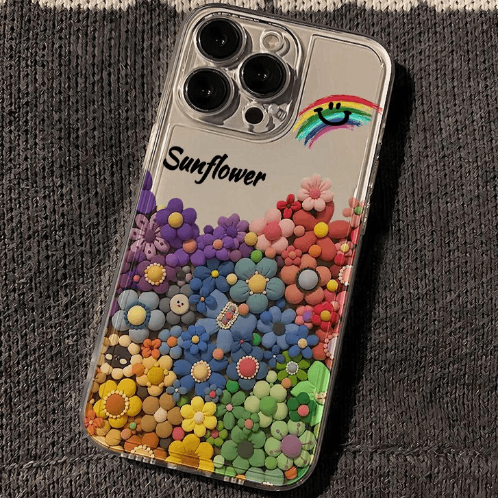 太阳花苹果小米oppovivo华为适用iPhone12/13/14/15手机壳创意软