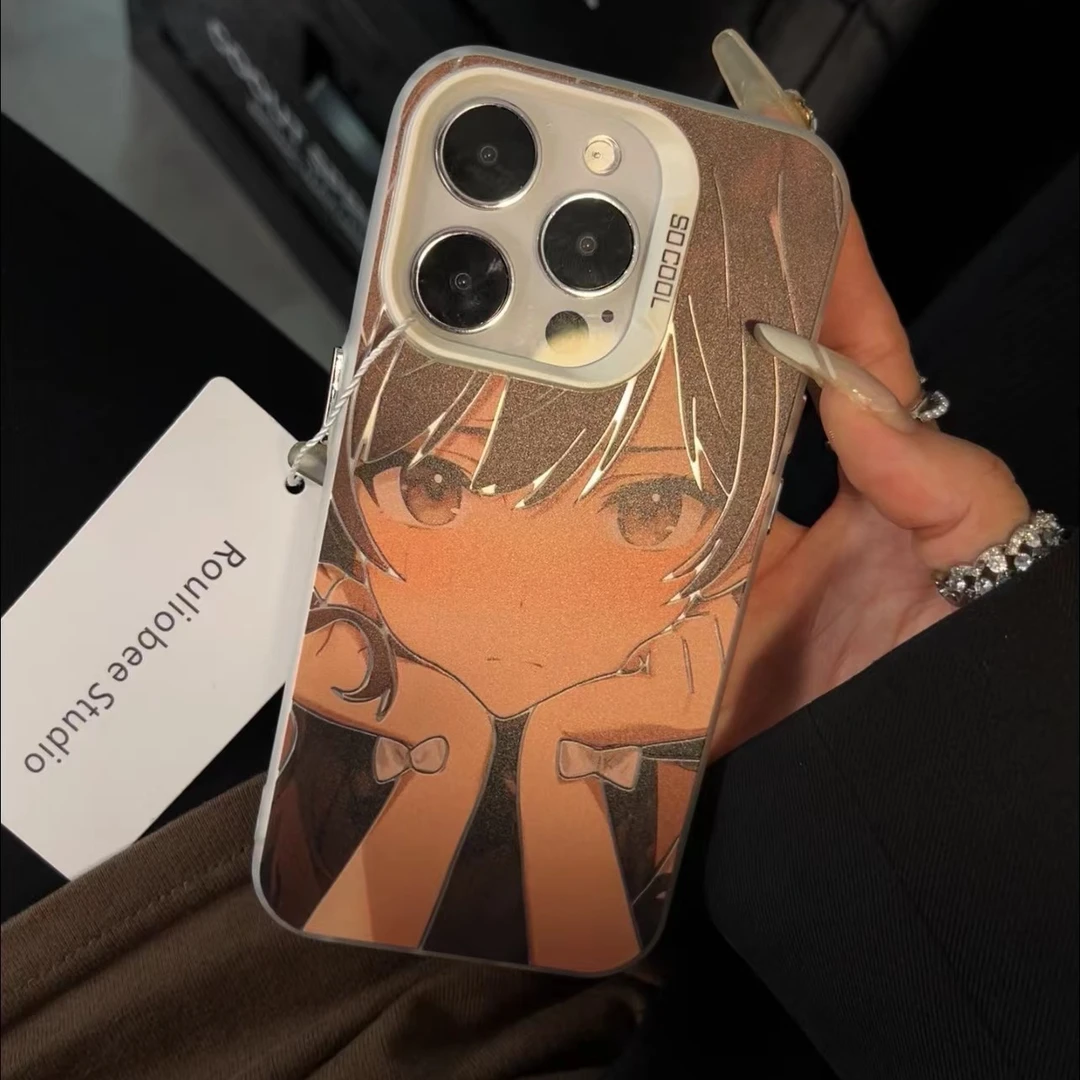 夕与空麻衣学姐元气壳适用iPhone15手机壳苹果13华为vivo小米oppo