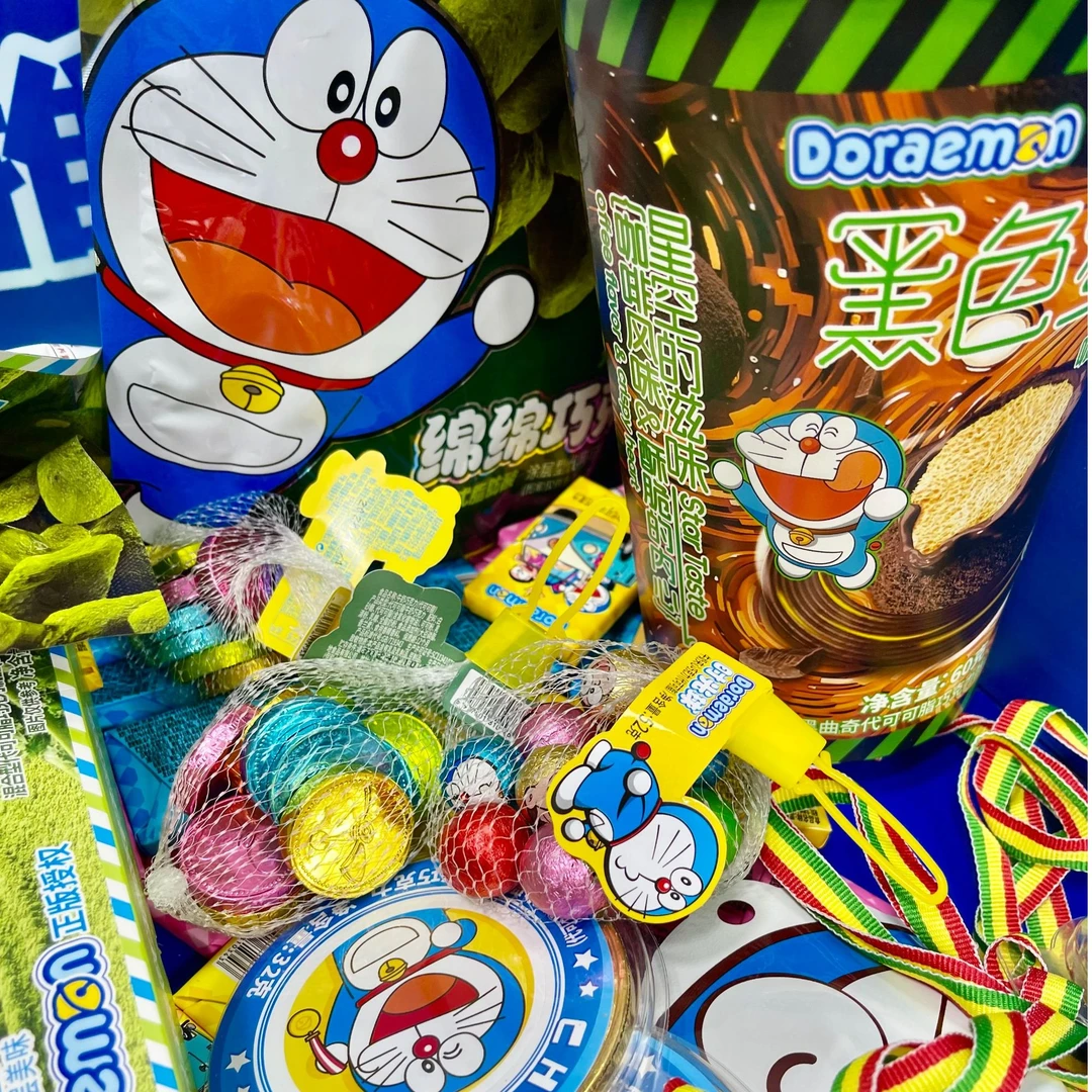 【个人单 抽抽乐】哆啦A梦正版授权巧克力 威化 棒棒 颜值美味零食
