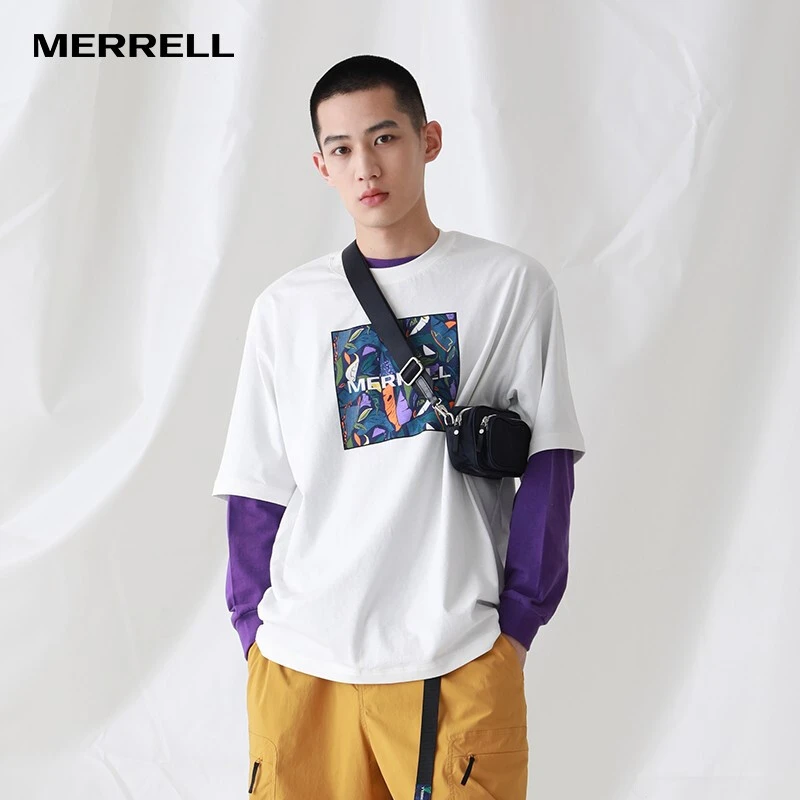 【专享】MERRELL迈乐春夏新品男女休闲中性短袖时尚T恤MC2229008