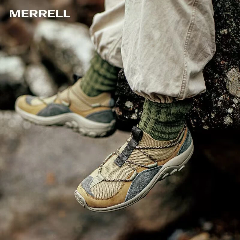 【专享】MERRELL迈乐运动休闲鞋JUNGLEMOC低帮耐磨户外徒步减震男鞋