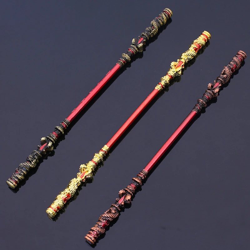 西游记孙悟空齐天大圣如意金箍棒摆件棒合金模型钥匙扣送人礼物