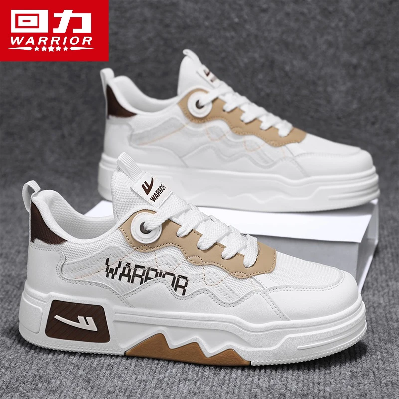 回力男鞋2025夏季新款透气时尚百搭厚底增高休闲板鞋青少年学生鞋