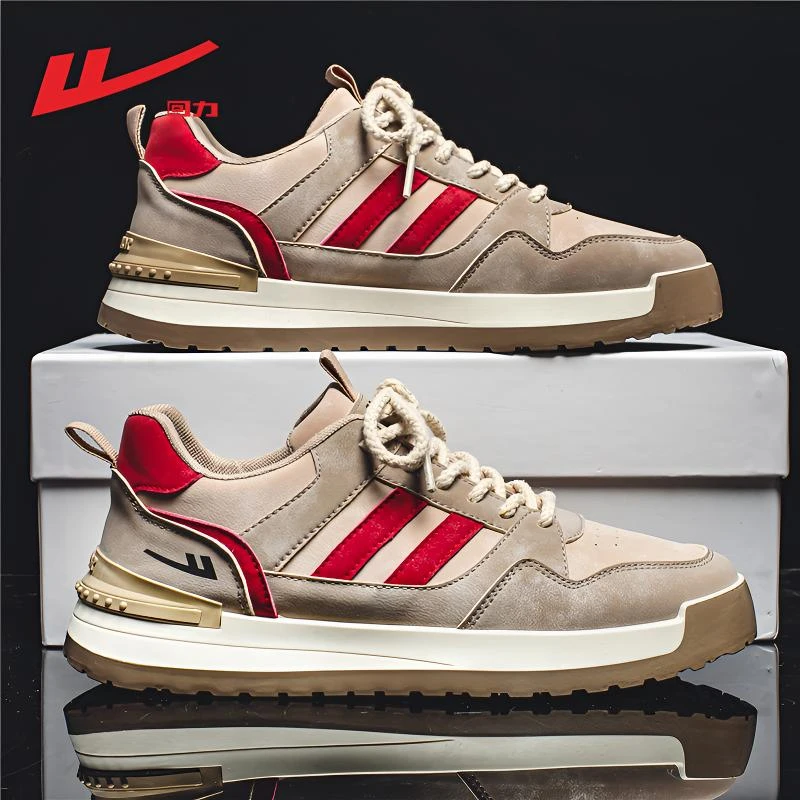 【回力】德训板鞋男鞋爆款2025新款小众设计潮流运动鞋男士休闲潮鞋