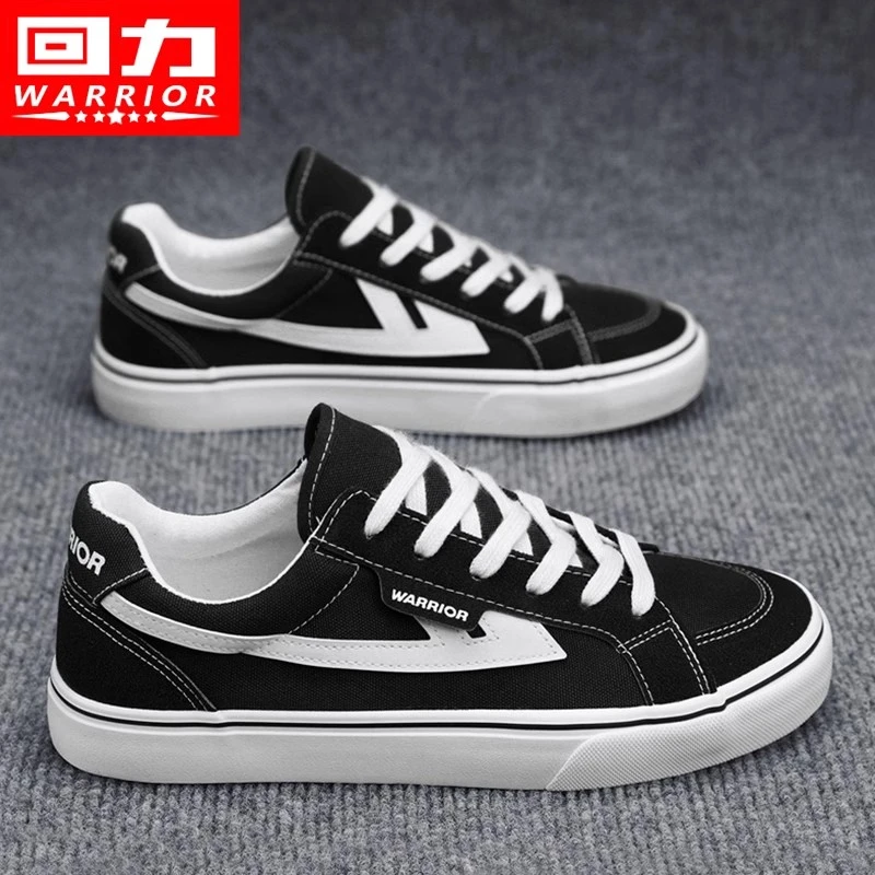 回力低帮帆布鞋春季2025新款美式复古滑板鞋学生百搭休闲鞋小白鞋