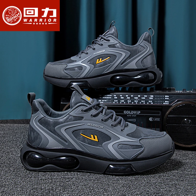 【回力】气垫减震男鞋2025年夏季新款增高厚底防滑户外运动休闲鞋