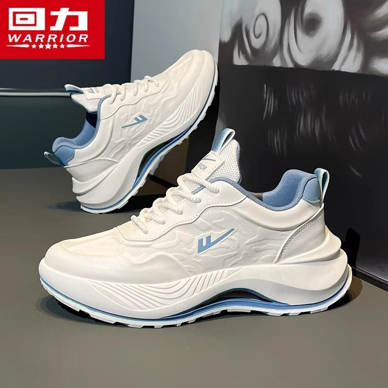 回力面包鞋男2025新款休闲鞋爆款男鞋老爹鞋增高减震运动鞋跑步鞋