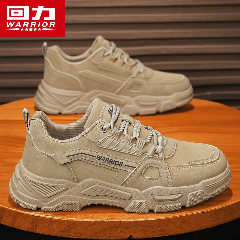 回力男鞋2025新款夏季工作上班休闲工装鞋男士耐磨劳保潮鞋子工地