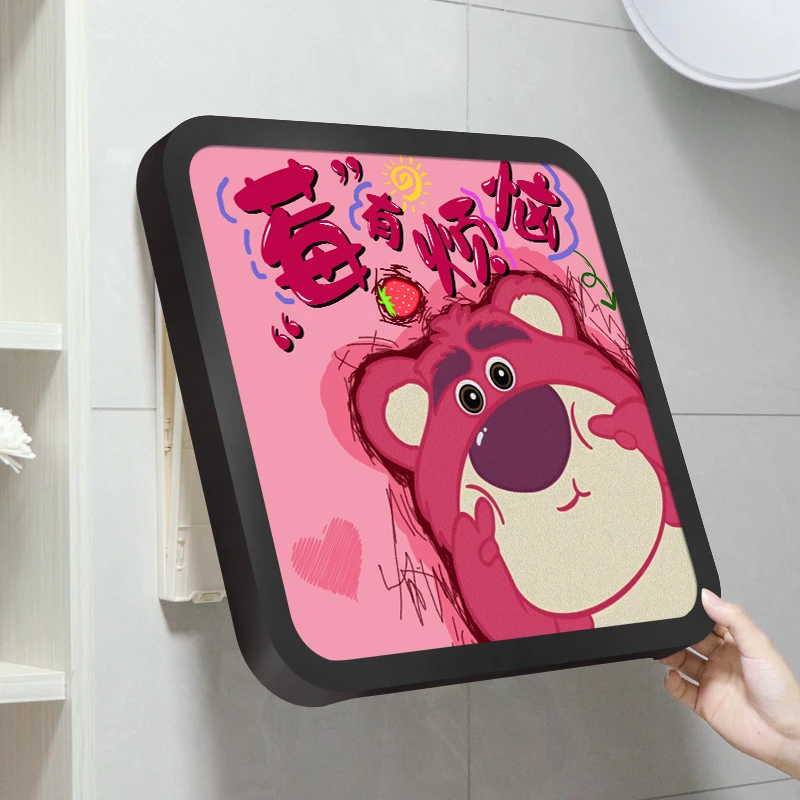 浴室壁画折叠收纳箱洗澡防水置物架收纳柜卫生间放衣服神器收纳盒